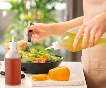 Соусник-емкость для масла 500мл прозрачная