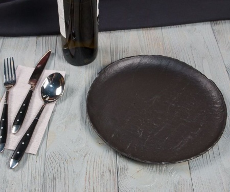 Тарелка Ø26см Black RAW Stellar