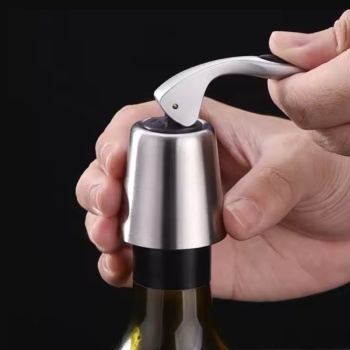 Пробка для вина с рычажком Profi-Chef нержавеющая сталь