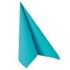 Салфетка 1/4 33x33см ROYAL Collection бирюзовая, 50шт