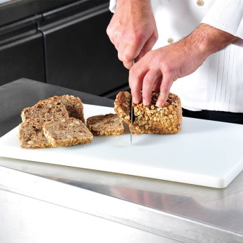 Доска разделочная 53x32.5x1.5см Kesper белая HACCP