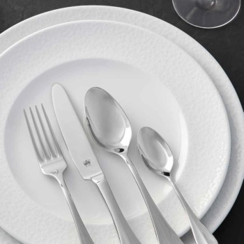 Тарелка плоская Ø24см белая CHARM+