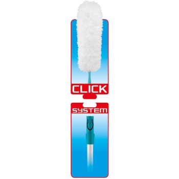 Ручка для швабры Click-System стальная телескопическая 110-190см с шарниром