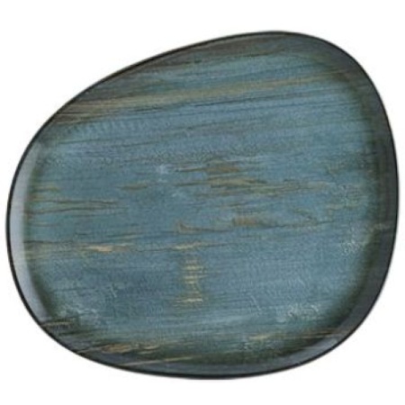 Тарелка плоская 32x27см MADERA MINT Vago