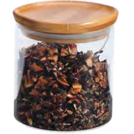 Емкость кухонная с крышкой 500мл Ø10x(h)10см