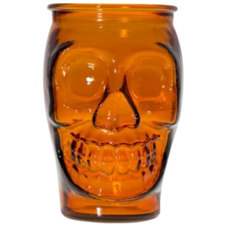 Стакан ЧЕРЕП 450мл - 2346 DB08 оранжевый