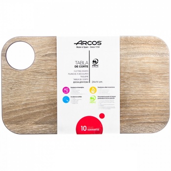 Доска разделочная 24x14см NATURAL Arcos
