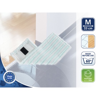 Сменная насадка для швабры Clean Twist Ergo M 33см micro duo для всех типов полов