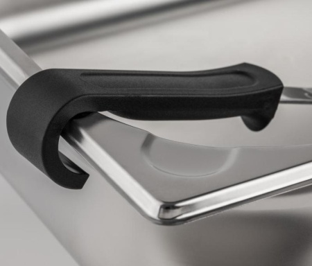 Ложка сервировочная 36x11x7см перфорированная APS