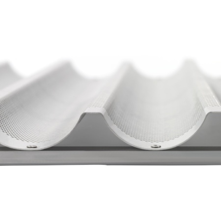 Противень 80x60см - багетный - тип L/5/STANDARD - 5 продольных волн 100х30мм