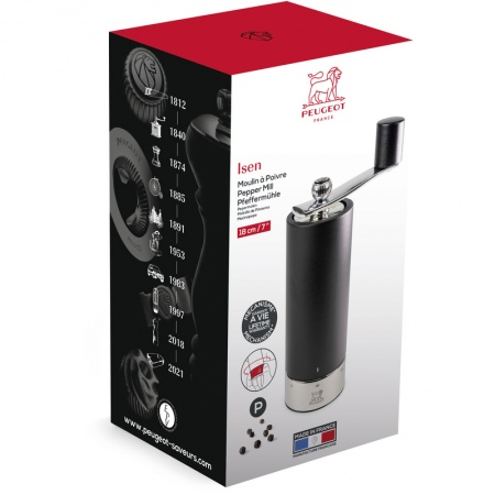 Мельница для перца ISEN u'Select Matt Black 18см