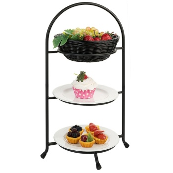 Этажерка, подставка 3-х уровневая Ø32x47см Contacto