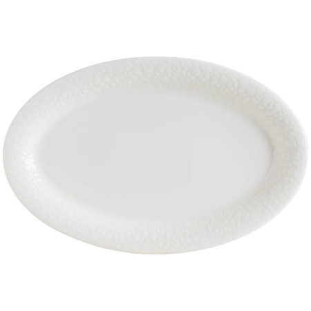 Тарелка овальная 32x21см MARLENA Albus
