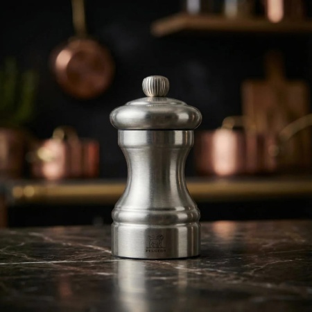 Мельница для соли BISTRO CHEF Stainless Steel 10см ZIRLION Horeca