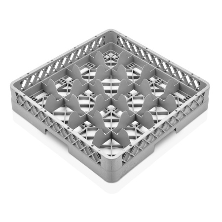 Контейнер-корзина для хранения и мойки на 16 ячеек 500x500см