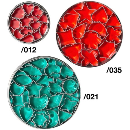 Набор форм для теста 16/22x(h)20мм АССОРТИ Contacto