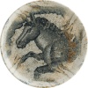 Тарелка плоская Ø16см с вертикальным бортом MESOPOTAMIA HORSE Hygge