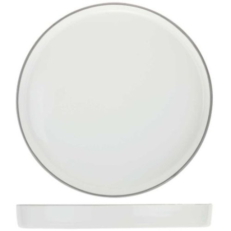Тарелка Ø21см COPENHAGUE Grey Line