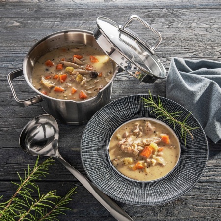 Набор посуды Diamond – 4 предмета – 3 кастрюли и сотейник