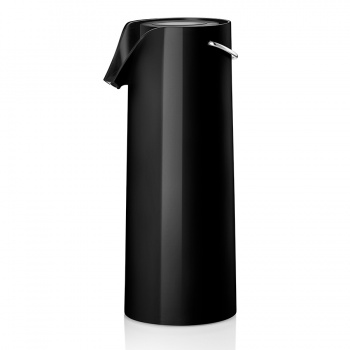 Термос с механической помпой 1.8л черный