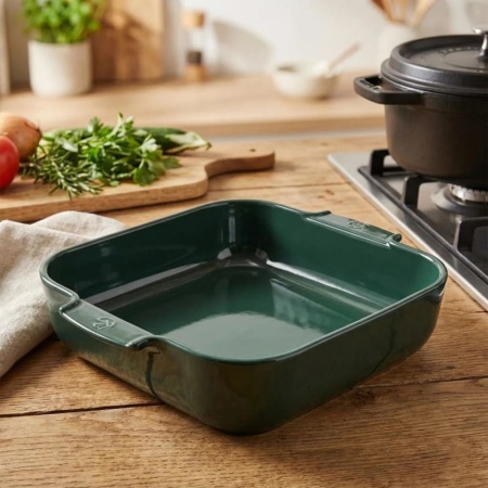 Емкость квадратная для запекания APPOLIA 36см 5.4л Forest Green