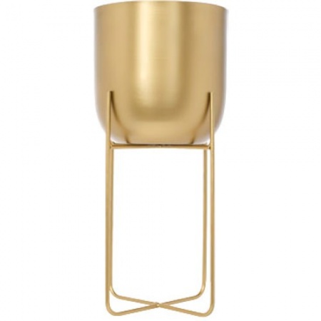 Ваза для цветов Ø19x(h)39см GOLD ROUND