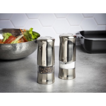 Электрическая мельница для соли ZELI Stainless Steel 14см