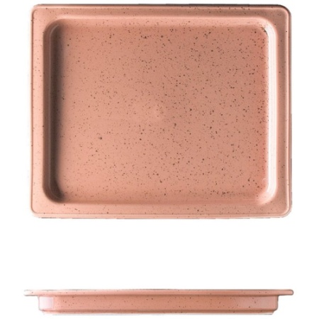 Гастроемкость GN 1/2 325x265x25мм 960мл Gastronorm терракотовый