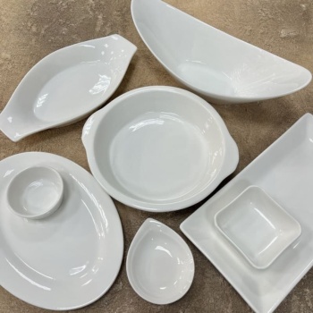 Тарелка-кроншель Ø22см 450мл SandStone