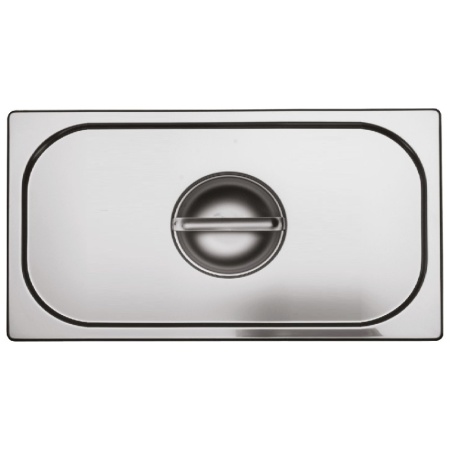 Крышка для гастроемкости GN 2/4 нерж.сталь 304 Ozti