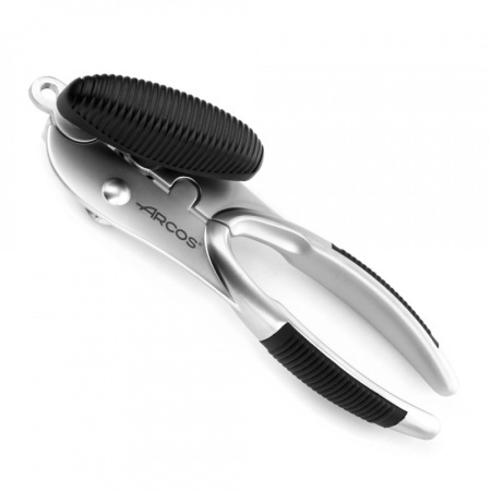 Набор кухонных инструментов GADGETS, 5 предметов на подставке - штопор, пресс для чеснока, орехокол, консервный нож, овощечистка