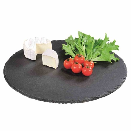 Подставка для посуды (d)35х0.6-0.7см сланец