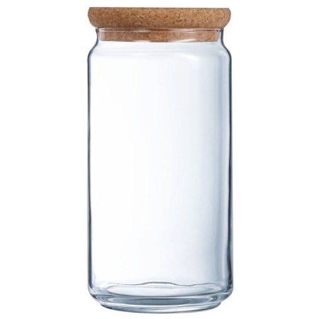 Емкость с крышкой 1.5л Pure Jar Cork - P9616 Luminarc