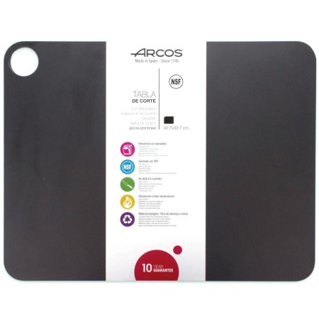 Доска разделочная 43x33см BLACK Arcos