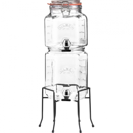 Набор из 2 диспенсер на подставке 2.1л и 3.1л Kilner