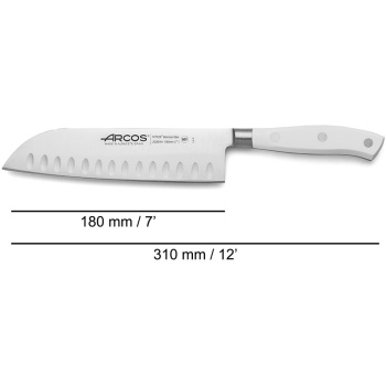 Нож сантоку 18см RIVIERA BLANC