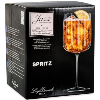 Набор бокалов 550мл Spitz JAZZ, 4шт