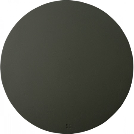 Плейсмат круглый ø38см PVC антрацит