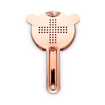 Стрейнер Ø8.5см с 2 ушками Profi-Chef медный цвет