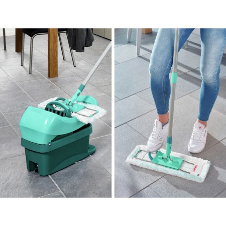 Комплект для уборки Profi XL ведро 8л на роликах с прессом для отжима и швабра 42см