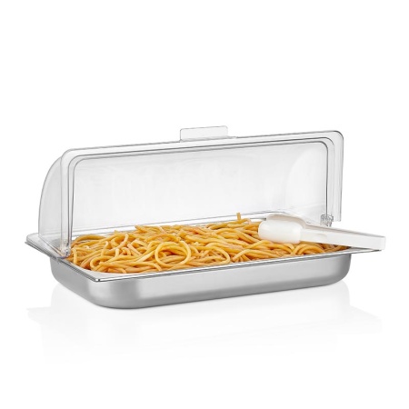 Крышка Roll-up GN 1/1 527x325мм прозрачная (PC)