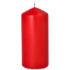 Свеча красная Ø6x(h)13см RED Pap Star