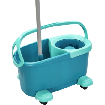 Комплект для мытья пола Clean Twist Disc Mop Ergo mobile: щетка-моп, ведро 6л с отжимом