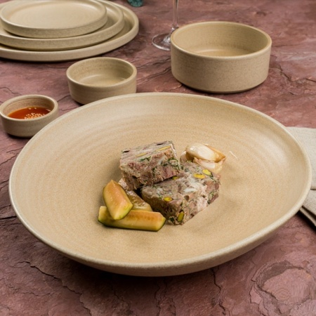 Тарелка глубокая 19см 350мл MIRAGE Ripple