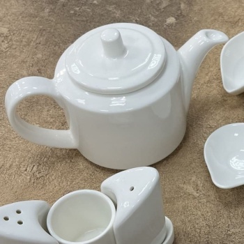 Чайник заварочный 500мл молочно-белый - C2295 SandStone