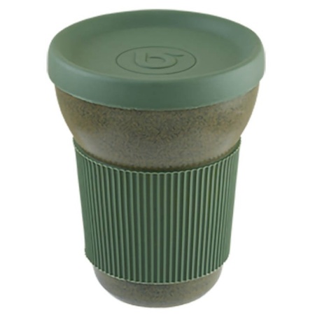 Кружка 350мл с силиконовой крышкой и ручкой Gloire Softline