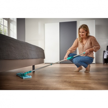 Комплект для уборки Clean Twist XL Mobile ведро 20л на колесиках с отжимом и швабра 42см