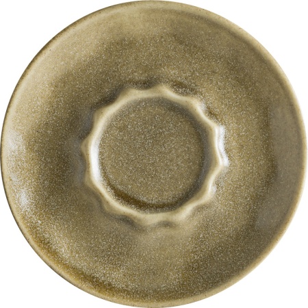 Блюдце для чашки под эспрессо Ø12см TERRA RAW