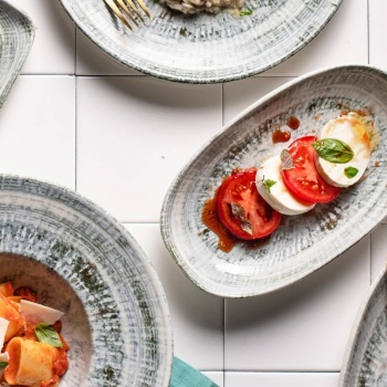 Тарелка глубокая для пасты Ø24см 400мл ODETTE OLIVE Gourmet