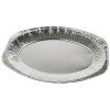 Тарелка из фольги овальная 35x24.5см Pap Star, 3шт